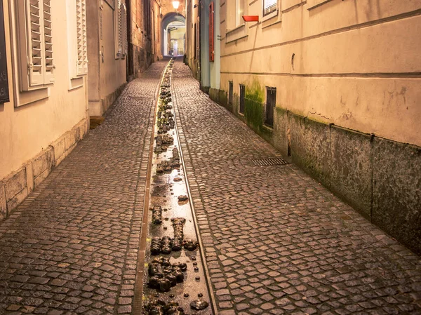 Alley Way Ljubljana Slovenia — Stock Photo, Image