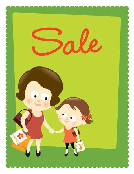 Sale poster 2 — Stock Vector