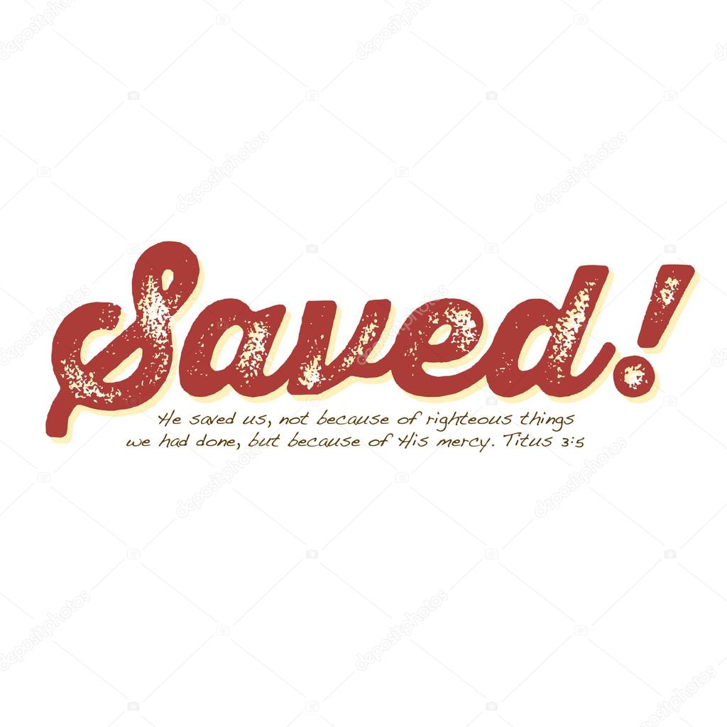 Vintage Christian design – Saved!