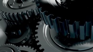 hareketli güzel 3d mekanizması. reklam için arka plan görüntüsü. hareket mekanizması tasarımı.