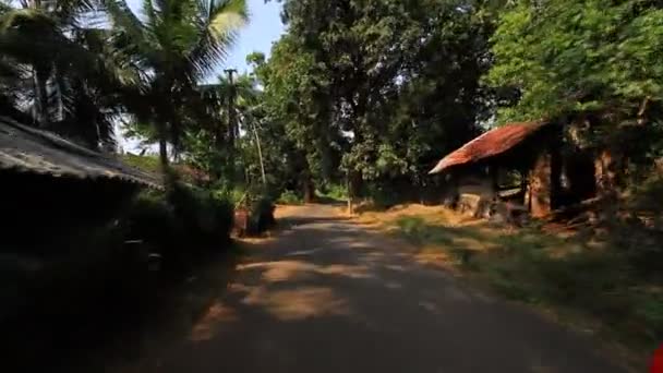 Индийская деревня — стоковое видео