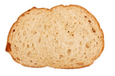 kahverengi ekmek bir dilim