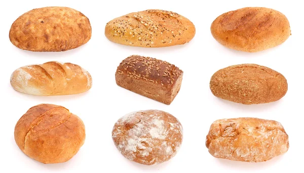 各种各样的面包 — 图库照片