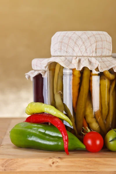 Vegetable preserves — Stock Photo, Image