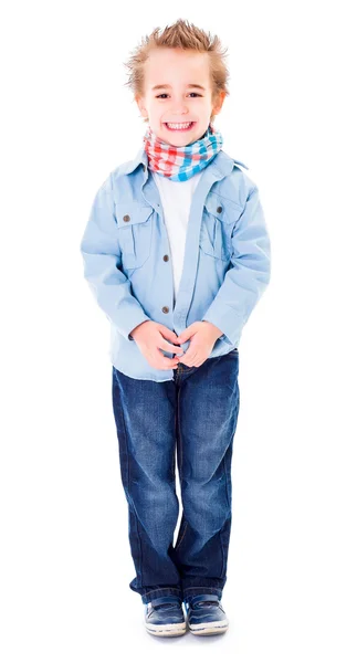 Young boy smiling — Stock Photo, Image