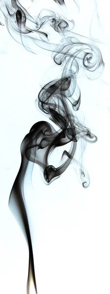 Den abstrakte figur af røgen - Stock-foto