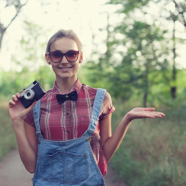 Stylový fotograf — Stock fotografie