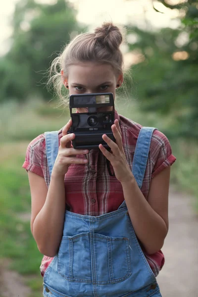 Fotógrafo elegante — Fotografia de Stock