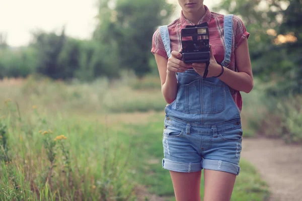 Şık fotoğrafçı — Stok fotoğraf