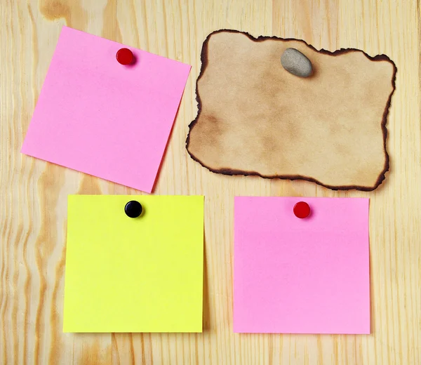 Various note paper — Stock Photo, Image