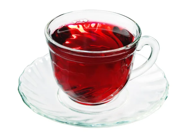 Cup of red tea — Stock Photo, Image