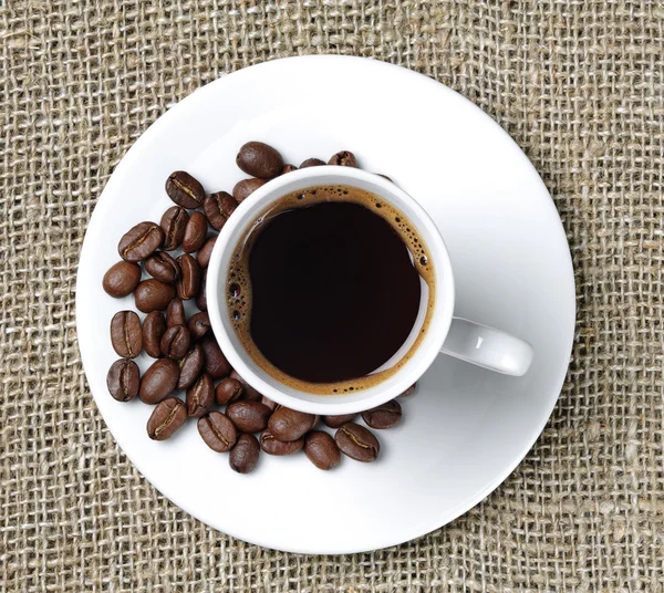 arka plan kumaş üzerinde kahve