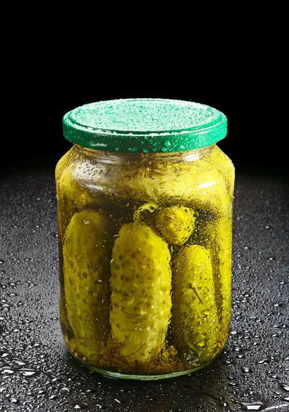 Pickled cucumber Stock Image