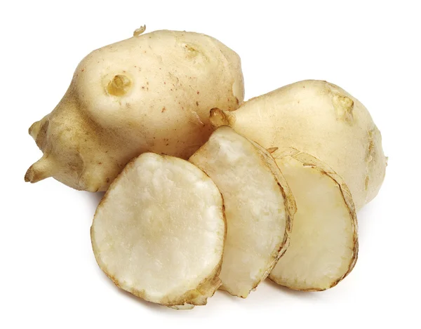 Alcachofa y rodajas de Jerusalén — Foto de Stock