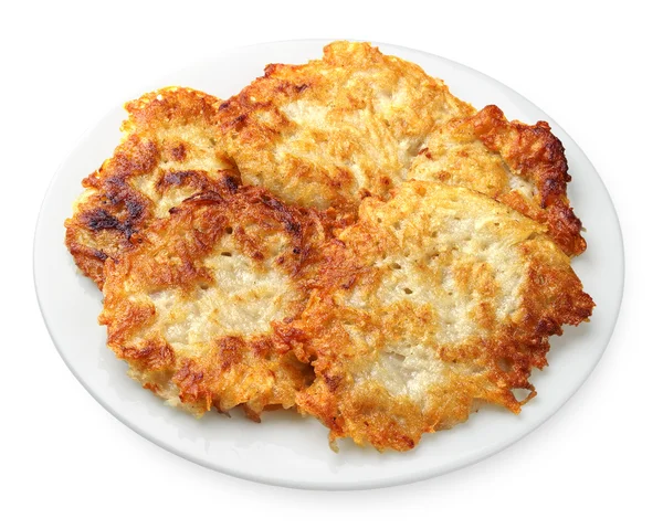 Homemade potato pancakes — Stock Photo, Image