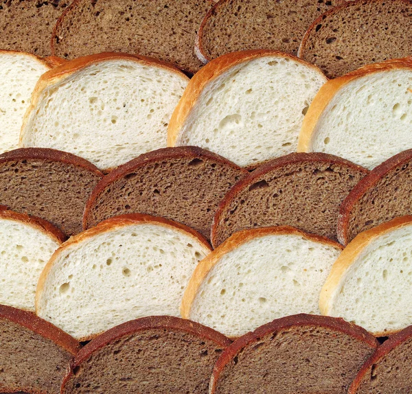 Berbagai jenis roti — Stok Foto