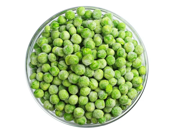 Green frozen peas — Stock Photo, Image