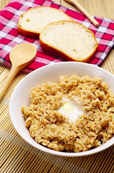 Avena con mantequilla —  Fotos de Stock