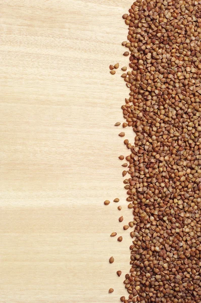 Background with buckwheat — Stock Photo, Image