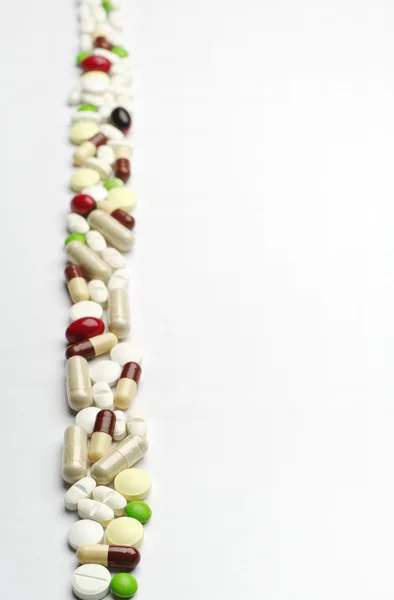 Background with pills — Stock Photo, Image