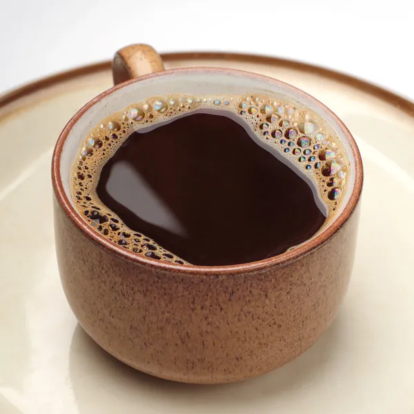 Tazza marrone di caffè — Foto Stock