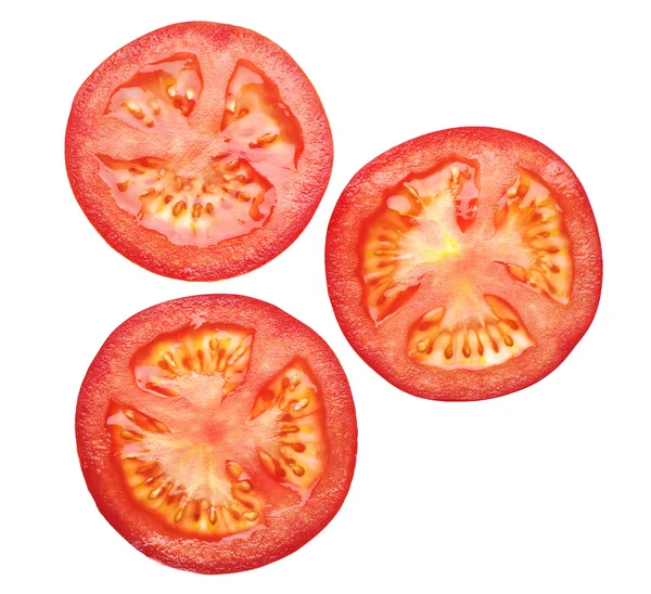 Skivad tomat — Stockfoto