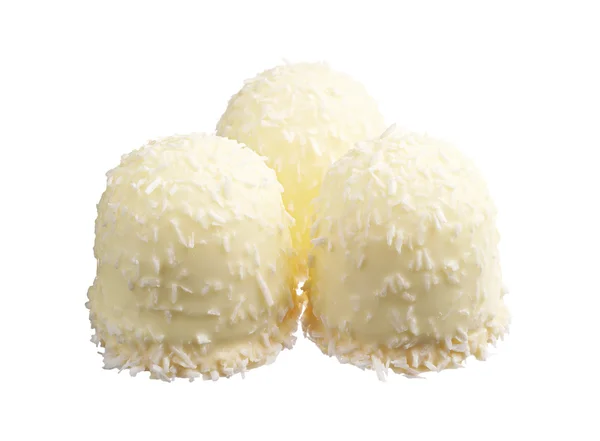 Marshmallows s sušené kokosové ořechy — Stock fotografie