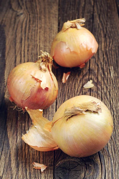 Ripe onions — Stock Photo, Image