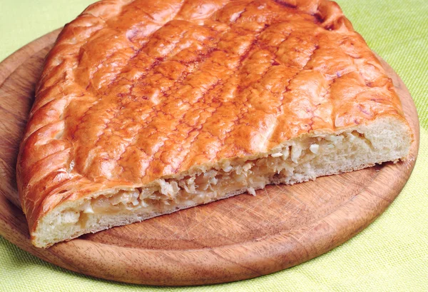 Pieza pastel de col — Foto de Stock