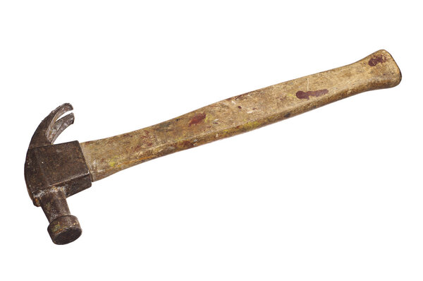 Rusty old hammer