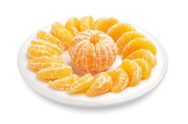Plátky mandarinky — Stock fotografie