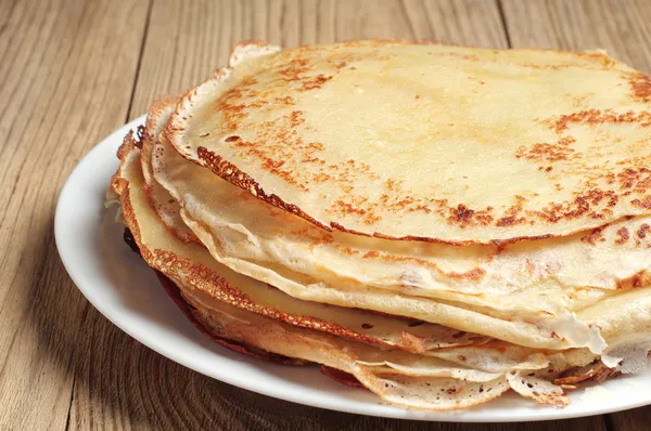 Stapel av pannkakor — Stockfoto