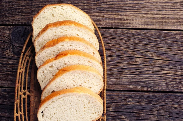片白面包 — 图库照片