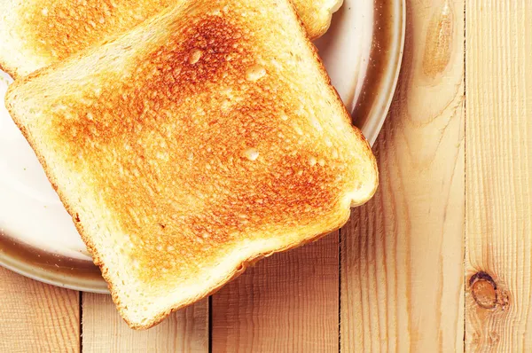 Zwei Toastbrote — Stockfoto