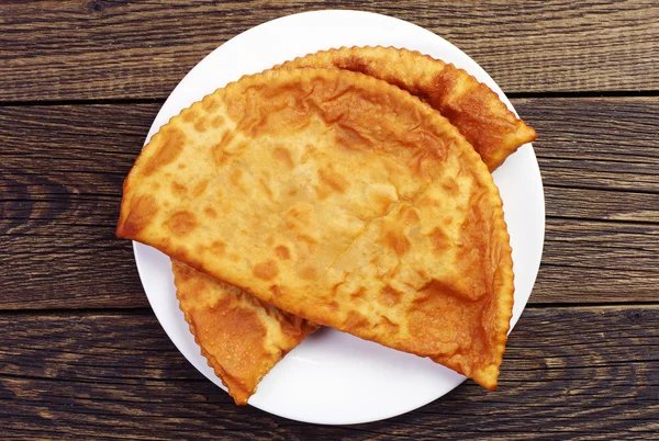 Két nagy ízletes pasties — Stock Fotó