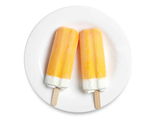 Deux glaces à l'orange — Photo