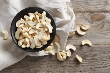 Kasede kaju ya da hintli fındık kırsal ahşap masa, üst 