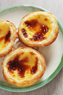 Tipik Portekiz kremalı turtası - 