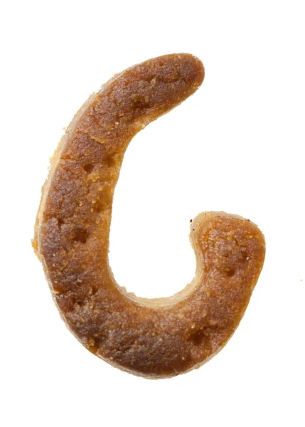 Cookie letter — Stock Photo, Image