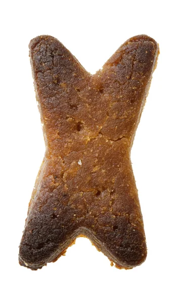 Cookie letter — Stock Photo, Image