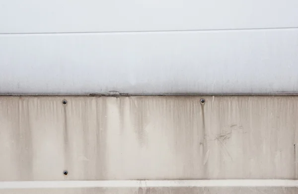 Parede e teto em branco — Fotografia de Stock