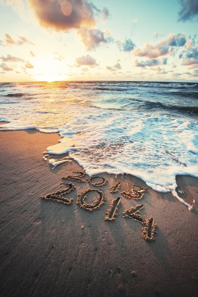 Nouvel An 2014 arrive — Photo