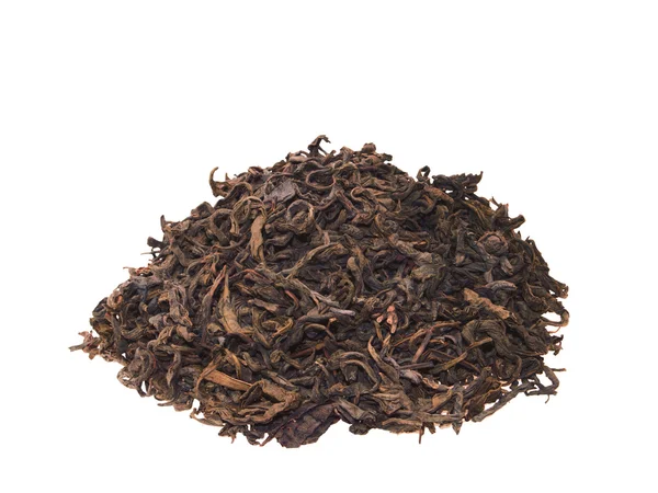 Té negro chino, vertido un montón . —  Fotos de Stock