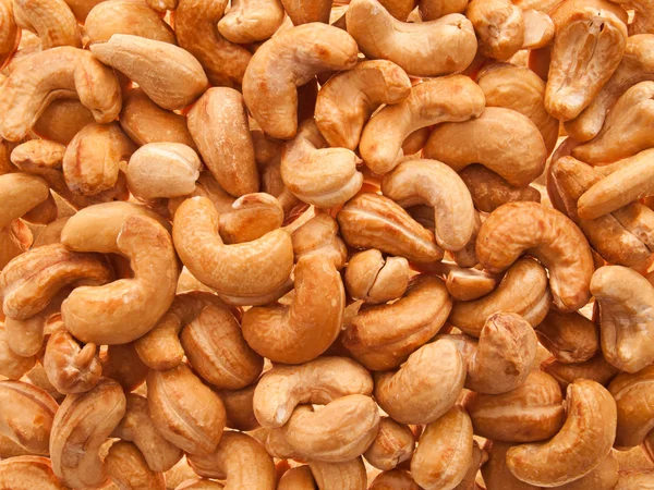 Textuur van cashewnoten. — Stockfoto