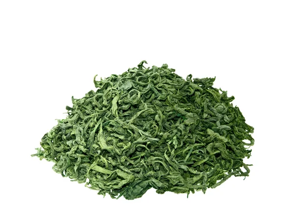 Tè verde cinese, versato un mazzo . — Foto Stock
