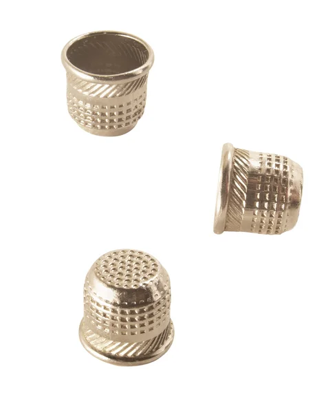 A set of thimbles in different positions. — Stock Photo, Image