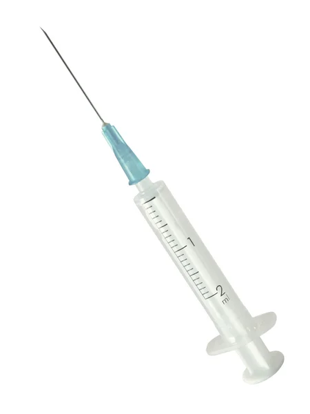 Empty syringe 2ml. — Stock Photo, Image