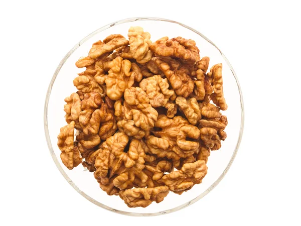 Walnuts in bowl. — Stock Photo, Image