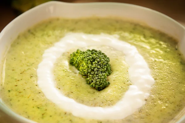 Broccoli soup — Stock Photo, Image