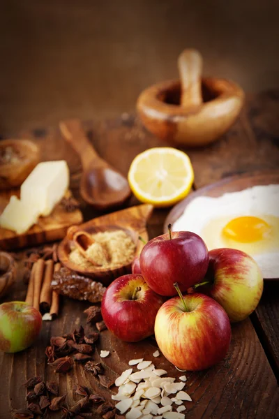 Ingredientes para panificação — Fotografia de Stock